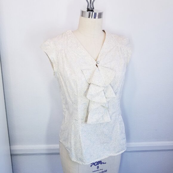 Marc by Marc Jacobs | Ruffle Short Sleeve Top ,‎ size 8 - Picture 1 of 12